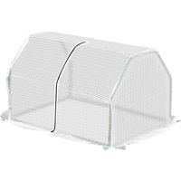 Outsunny Mini Gewächshaus Foliengewächshaus UV-beständig 99 x 71 x 60 cm für Tomaten und Pflanzen im Garten Aosom.de