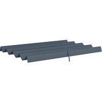 Outsunny Ersatzdach für Pergola, ca. 3 x 2,5 m Pergola-Schattenabdeckung, Pergola-Dach mit UV-Schutz, für 3 x 2,15 m Dunkelgrau Aosom – Ansicht 1