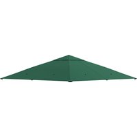 Outsunny Pavillondach Ersatzdach für Pavillon 2,98 x 2,95 m Sonnenschutz Polyester grün wetterfest für Garten & Terrasse Aosom.de – Ansicht 1