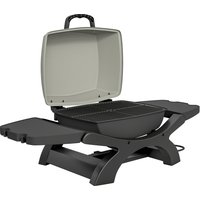 Outsunny Tischgrill Elektrisch 2300W 23x71 cm tragbar Elektrogrill mit Antihaftbeschichtete Grillrosten Abnehmbar Fettauffangschale & Seitenablagen Haken, BBQ G – Ansicht 1