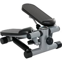 SPORTNOW 2 in 1 Mini-Stepper für Zuhause mit Power Ropes, Up-Down Swing Stepper mit LCD-Display, Stepper Hometrainer bis 100 kg für Bein-/Armtraining, Home Offi – Ansicht 1