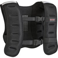 SPORTNOW Gewichtsweste 10 KG Trainingsweste mit Reflektierenden Streifen verstellbaren Gurten Laufweste Damen Herren für Muskelaufbau Krafttraining, Laufen, Fit – Ansicht 1