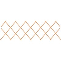 Outsunny Ausziehbares Garten-Rankgitter aus Holz, Stütze für Kletterpflanzen, Rosen, Weinreben, Außen-Dekoration für Terrasse, Balkon, 180x60 cm, Hellbraun Aoso – Ansicht 1