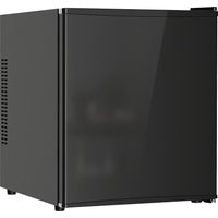 HOMCOM Mini Kühlschrank 44L/46 Dosen Kleiner Kühlschrank mit einstellbarem Thermostat, verstellbaren Einlegeböden, Innenbeleuchtung, Verstellbare Fußpolster für – Ansicht 1