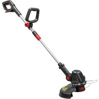 Outsunny Akku Rasentrimmer 2-in-1 Freischneider mit 30 cm Schnittbreite Verstellbarer Griff neigbarer Motorkopf, Rasenkantenschneider für Garten, Hof Aosom – Ansicht 1
