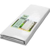 Outsunny Ersatzfolie PE-Folie Ersatzabdeckung mit UV-Schutz, Rolltür, Seitenfenster, Gewächshausfolie für Treibhaus, Tomatenhaus, 140 x 73 x 190 cm, Weiß Aosom – Ansicht 1