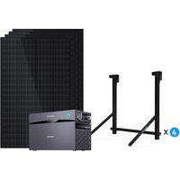 Glory Balkonkraftwerk 800W mit 1526Wh Speicher | Geländer/Schild Balkon
