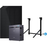 Glory Balkonkraftwerk 800W mit 3052Wh Speicher | Geländer/Schild Balkon
