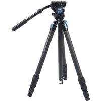 SIRUI ST-224 Superb Travel Dreibeinstativ Carbon 185 cm mit Videokopf VH-10 wasserdicht ST-Serie