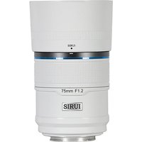 SIRUI Sniper Serie F1.2 APS-C Format Autofokus-Objektiv-Set - White / 75mm / X
