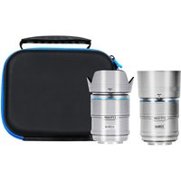 SIRUI Sniper Serie F1.2 APS-C Format Autofokus-Objektiv-Set - Silver / 16+75 / X