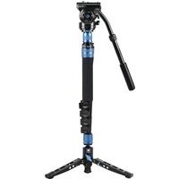 SIRUI P-325FS Carbon Einbeinstativ 149,5 cm mit Standspinne + Videoneiger VH-10