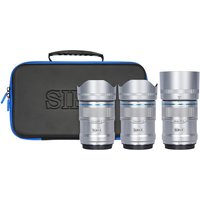 SIRUI Sniper Serie F1.2 APS-C Format Autofokus-Objektiv-Set - Silver / 23+33+56 / E
