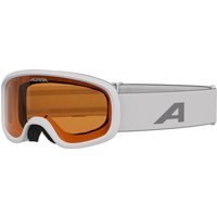 Alpina Piney 2.0 Skibrille (411 white matt, Scheibe: orange (S2))