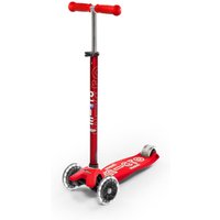 Micro Kinderkickboard Maxi Micro Deluxe LED (red)
