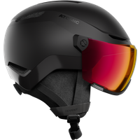 Atomic Revent Visor Photo Skihelm (51-55 cm, black)