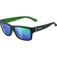 Alpina Kacey Sonnenbrille (332 black matt/green, Ceramic, Scheibe: green mirror (S3))