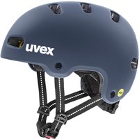 uvex Kid 4 Style Mips Kinderfahrradhelm (55-58 cm, 05 dusk blue matt)