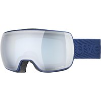 uvex Compact Fullmirror Skibrille (4230 navy mat, mirror silver/blue)