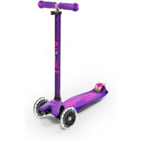 Micro Kinderkickboard Maxi Micro Deluxe LED (purple)