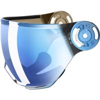 uvex Rocket Junior Ersatz-Visier (54-58 cm, 0004 mirror blue/lasergold lite (S2))