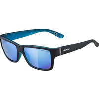 Alpina Kacey Sonnenbrille (333 black matt/blue, Ceramic, Scheibe: blue mirror (S3))