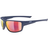 uvex Sportstyle 230 Sportbrille (4416 blue mat, mirror red (S3))