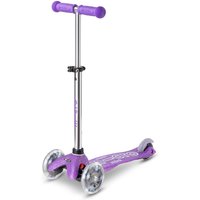 Micro Mini Deluxe Glitter LED Kinderkickboard (purple, Fairy)