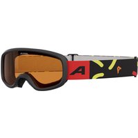 Alpina Carvy 3.0 Kinderskibrille (451 red matt, Scheibe: orange (S2))