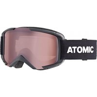 Atomic Savor Medium Brillenträger Skibrille (black, Scheibe silver flash)