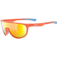 uvex Sportstyle 515 Kinder Sonnenbrille (3416 orange matt, mirror orange (S3))