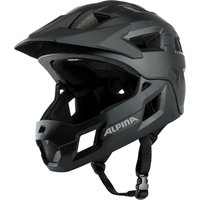 Alpina Rupi Fullface-Helm Kids (50-55 cm, 30 black matt)