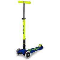 Micro Maxi Deluxe Foldable Neon LED Kickboard (canary yellow)