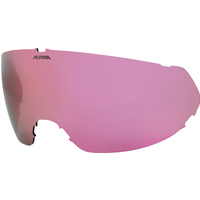 Alpina Ersatzvisier für Alto und Oro QV Visier-Skihelm (914 water pink, für 55-59 cm)