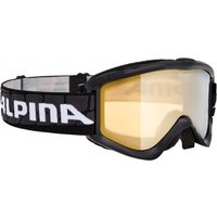 Alpina Smash 2.0 Multi Mirror Skibrille (831 schwarz, Scheibe: MULTIMIROR, gold)