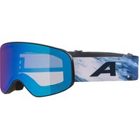Alpina Slope Q-Lite Skibrille (883 black/blue matt, Scheibe: Q-Lite blue (S2))