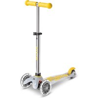 Micro Mini Deluxe Flux LED Kinderkickboard (neon yellow)