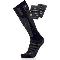 Therm-ic PowerSock Set Heat Uni+ SPack 1200 V2 (39.0 - 41.0, schwarz/grau)