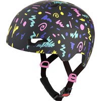 Alpina Hackney Fahrradhelm (47-51 cm, 85 black/confetti matt)