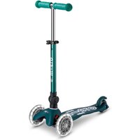 Micro Mini Deluxe Foldable Eco LED Kinderkickboard (green)