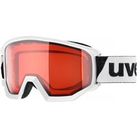uvex Athletic LGL Brillenträger Skibrille (2130 white, lasergold lite/rose (S2))