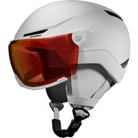 Atomic Revent Visor Junior Skihelm (55-59 cm, white/heather)