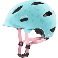 uvex Oyo Style Fahrradhelm Kids (50-54 cm, 10 flowers cyan matt)