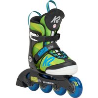 K2 Raider Beam Junior Inliner mit LED (35.0-40.0, green/blue (72-er Räder))
