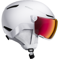 Atomic Revent Visor Photo Skihelm (51-55 cm, white heather)
