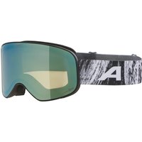 Alpina Slope Q-Lite Skibrille (833 black/glacier matt, Scheibe: Q-Lite green (S2))