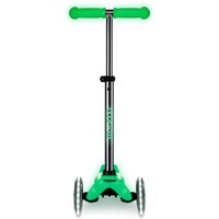Micro Mini Deluxe Glow LED Plus Kinderkickboard (icy lime)