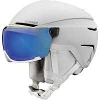 Atomic Savor Stereo Visor Visier Skihelm (51-55 cm, white)