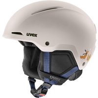 uvex Minimo Style Kinderskihelm (51-55 cm, 12 grey squirrel)