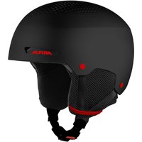 Alpina Pala Skihelm (51-55 cm, 30 black matt/red)